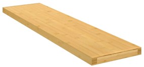 Scaffale A Parete 80x20x2,5 Cm İn Bambù /