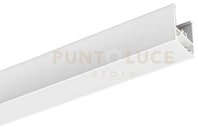 Brasilia 2mt - sistema modulare sezionabile soffitto/parete/sospens...