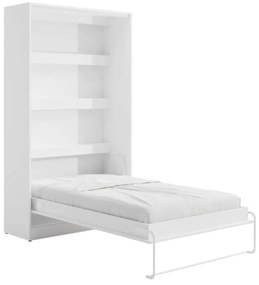 Letto estraibile 120 x 200 cm Apertura verticale manuale Con LED Bianco - RAPILI