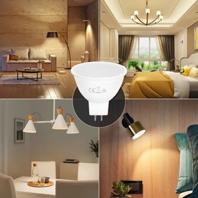 Lampadina LED MR16 GU5,3/6W/12V 3000K - Aigostar