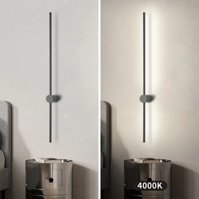 Brilagi - Applique LED da esterno AURA, 20W/230V, 4000K, IP54, antracite