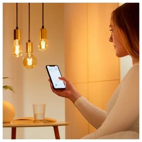 Lampadina LED dimmerabile VINTAGE ST64 E27/7W/230V 2000-5000K CRI 90 Wi-Fi - WiZ