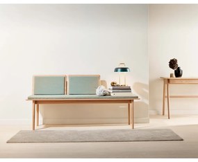 Panchina in lana verde chiaro Elba - Hammel Furniture