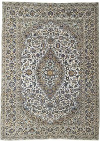 Kashan Tappeto persiano 210 x 290 Beige (Iran) Annodato A Mano