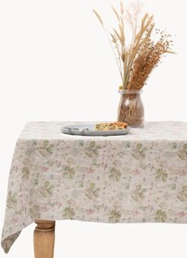 Tovaglia in lino fatta a mano Botany on Light