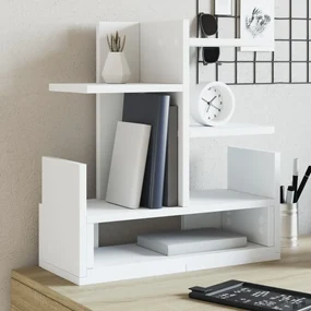 Organizer Per La Scrivania Bianco 49x20x52,5 Cm İn Multistrato /