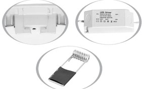 Lampada LED da incasso RAFA LED/18W/230V 4100K IP44