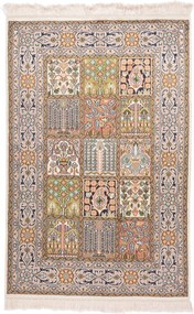 Cashmere Silk Tappeto 120x80 (Indian) Annodato A Mano