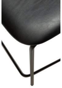 Sgabello da bar in similpelle nera, altezza 107 cm Zed - DAN-FORM Denmark