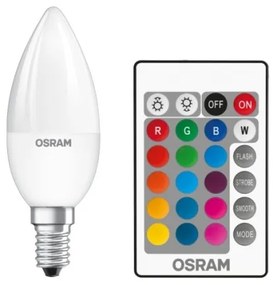 Lampadina LED RGBW dimmerabile STAR E14/4,5W/230V 2700K + RC – Osram