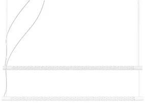 Squiggle H10 Lampada a Sospensione 3000K Matt White - Rotaliana