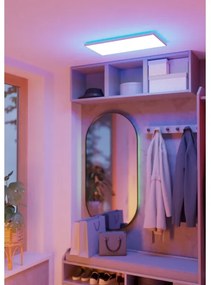 Eglo 901477 - LED RGBW Lampada dimmerabile da esterno ROVITO-Z 17,2W/230V 30x57cm IP44 bianco