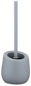 WENKO 23650100 - Scopino per WC BADI 13,5x38 cm grigio