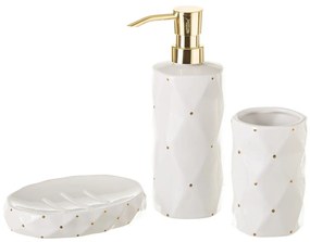 Set di accessori da bagno bianchi Dottie - Casa Selección