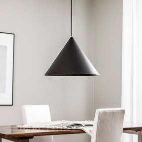 Nowodvorski Lighting Lampada a sospensione Zenith L in metallo nero