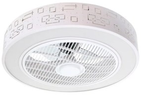 Lampadario Ventilatore da soffitto Smart Plus Sticks 36W WiFi illuminazione Led regolabile con telecomando M LEDME