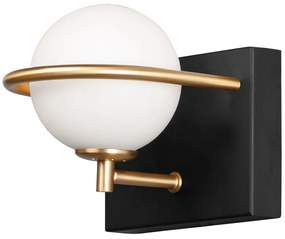 Lampada da parete APP1300-1W Black Gold