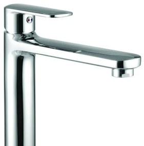 Kamalu - rubinetto bagno design alto in ottone finitura cromata | lara-910la