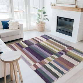 Tappeto viola lavabile 60x100 cm Purple Rain – Mila Home