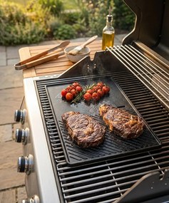 PIASTRA - piastra in ghisa per barbecue STARK 4 fuochi