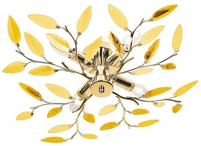 NOWA 63180445 - Lampadario a plafone NOTTINGHAM 4xE14/40W/230V oro