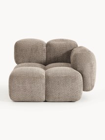 Modulo angolare in teddy-bouclé Tayla