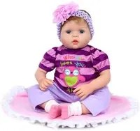 Bambola Reborn Femmina Realistica in Vinile 30cm Seduta Kidfun Real Baby Yolanda