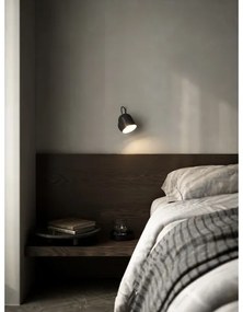 DFTP by Nordlux - Faretto da parete ANGLE 1xGU10/25W/230V nero