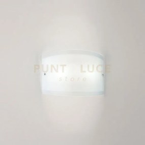 Lecce a/p applique in vetro bianco 1 luce attacco e27 particolari m...