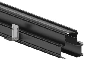 Profilo Superficie Per Binario Arca 100Cm Alluminio Nero