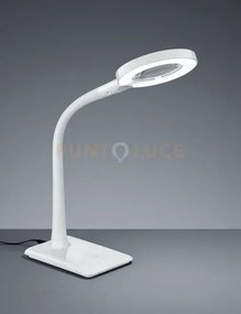 Lupo lampada da studio led 5w 550lm, 3500k bianca flessibile con ba...