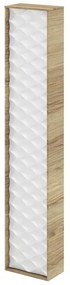 Colonna per mobile bagno Neo Frame SENSEA 1 anta P 17 x L 30 x H 154 cm laccato legno