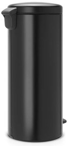 Bidone in acciaio nero opaco 30 l NewIcon - Brabantia