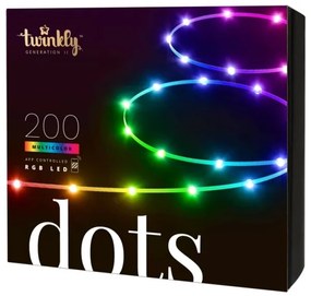 Twinkly TWD200STP-TEU - Striscia LED RGB dimmerabile per esterni 200xLED 10m IP44 WiFi