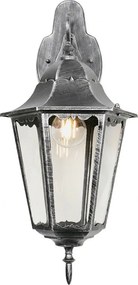 Applique da Esterno Vintage E27 IP54 Spazzolato - Serie Puccini B