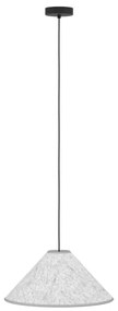 Eglo 43984 - Lampadario a sospensione con filo ALSAGER 1xE27/40W/230V grigio