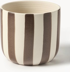 Portavaso dipinto a mano Ellen, alt. 15 cm