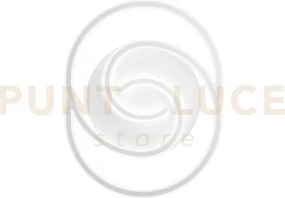 Plafoniera led cayman ovale bianca 40w 5440lm cct 3000k 4000k 6500k...