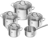 Zwilling flow saucepan-set saucepanset 5pcs stainless steel 71030-000-0 710300000 (71030-000-0) - 154226