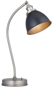 Endon 98752 - Lampada da tavolo FRANKLIN 1xE14/7W/230V cromo satinato/antracite