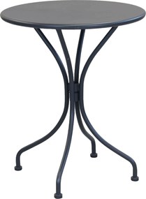 ROMANUS - set tavolo in metallo cm Ø 60 x 71h con 2 poltrone Romanus