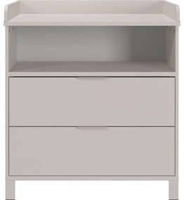 Cassettiera per bambini color crema con fasciatoio 89x102x77 cm Alkmaar – Germania