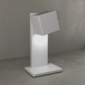 Lampada Scrivania-Ufficio Moderna Rotation Metallo Grigio 1 Luce Gx53