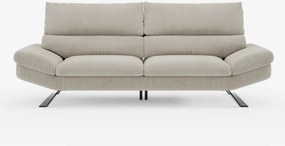 Eclipse Divano dal design moderno 2 e 3 posti con schienali traslanti - piedini alti in elegante microfibra smacchiabile T11