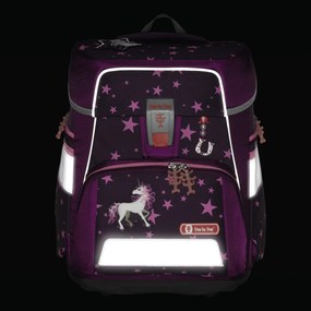 Zaino scuola SPACE - set da 5 pezzi, Step by Step Glitter Unicorn Nuala