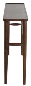 Consolle in acacia massiccia marrone 30x140 cm Qiano - Light &amp; Living