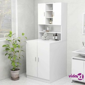 vidaXL Mobile per Lavatrice Bianco