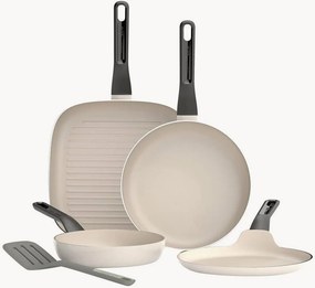 Batteria di pentole con rivestimento antiaderente Glints, set da 5