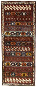 Shiraz Tappeto persiano 80 x 200 Rosso (Iran) Annodato A Mano