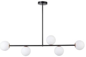 Lampadario su palo  GAMA 5xG9/12W/230V nero